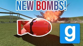 NEW NUKES Gmod bomb showcase hbombs expansion [upl. by Icyaj]