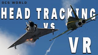 DCS World  Headtracking vs VR [upl. by Ahsineg]