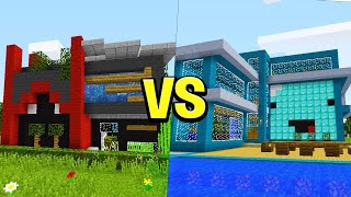 Skeppy vs BadBoyHalo MILLIONAIRE House Battle  Minecraft [upl. by Ettennan]