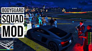 HOW TO INSTALL BODYGUARD SQUADS MOD GTA 5 2020  EASY install for the bodyguard squads mod  PC MOD [upl. by Paola]