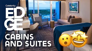 Celebrity Edge Cabins and Suites tour [upl. by Salvay]