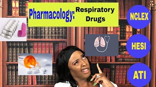 Pharmacology Respiratory Drugs [upl. by Francie]