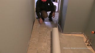 How To Install Vinyl Flooring [upl. by Maryl615]