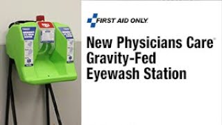 New Physicians Care GravityFed Eyewash Station [upl. by Aneahs]