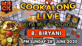 Cookalong Live with Misty Ricardo  8 Biryani [upl. by Kus333]