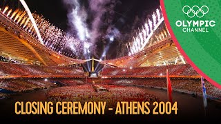 Athens 2004  Closing Ceremony  Athens 2004 Replays [upl. by Acinomal]