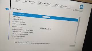 How to enter BIOS and change secure boot order HP prodesk 600 G3 [upl. by Eladnar]