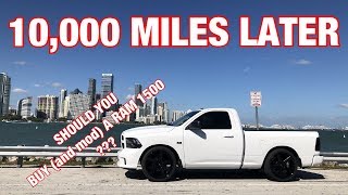 MODDED 2018 RAM 1500 REVIEW [upl. by Cirtap953]