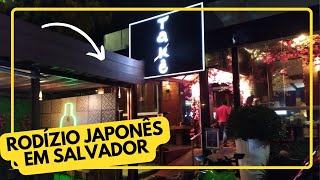 TAKÊ  Rodizio japonês em Salvador [upl. by Gaivn153]