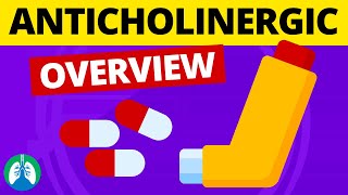 Anticholinergic Bronchodilators OVERVIEW  Parasympatholytic Agents [upl. by Enelra]