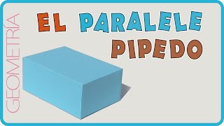 COMO HACER UN PARALELEPÍPEDO o prisma rectangular  How to make a parallelepiped [upl. by Nodnalb978]