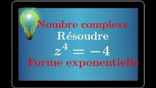 Nombre Complexe • Exercice Type Bac • Équation • Forme exponentielle • Argument • Conjugué IMPORTANT [upl. by Gney]