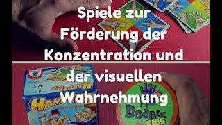 Spiele zur Förderung der Konzentration und visuellen Wahrnehmung Ergotherapie Pädiatrie [upl. by Sug]