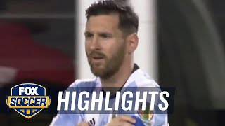 Argentina vs Panama  2016 Copa America Highlights [upl. by Draned]