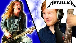 Top 10 METALLICA Bass Lines And Solos Cliff Burton [upl. by Terri]