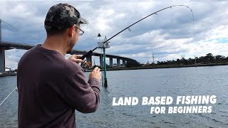 LAND BASED FISHING FOR BEGINNERS [upl. by Raffaello399]