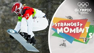 Snowboarder Lindsey Jacobellis Learns a Valuable Lesson  Strangest Moments [upl. by Walling]