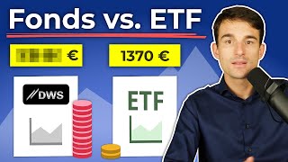 Aktiver Fonds vs ETF im Kostenvergleich Horrende Kosten [upl. by Stirling]