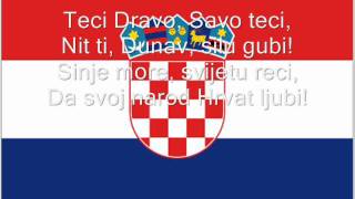 Hymne national de la Croatie [upl. by Mariam10]