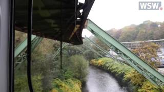 Baureihe 1972 Rundfahrt mit der Wuppertaler Schwebebahn [upl. by Nahsrad]