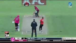 BBL Final Scorchers v Sixers match highlights [upl. by Brittaney471]