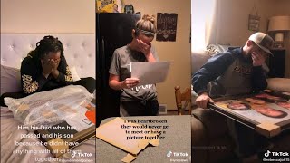 People react to a painting of their relatives who passed away  TikTok [upl. by Jarret909]