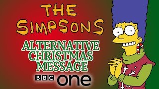 The Simpsons Alternative Christmas Message Channel 4 2004 [upl. by Hayila]