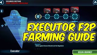 Executor F2P Farming Guide SWGOH [upl. by Jarlath871]