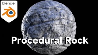 Procedural Rock Material Blender Tutorial [upl. by Katzman460]