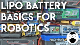 Battery Basics for Robotics  Everything you Need to Know [upl. by Teresa]