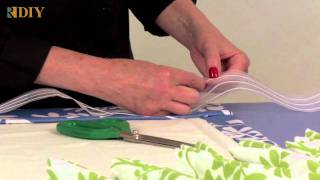 HowTo Use Triple Pinch Pleat Tape [upl. by Hanforrd852]