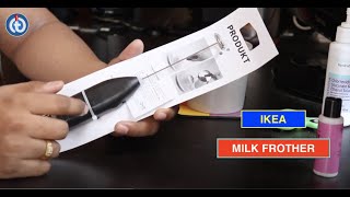 IKEA MILK FROTHER Review amp Battery Installation [upl. by Notyrb]