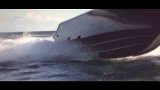 SeaVee Z  High Performance Stepped Hull Fishing Boat [upl. by Llerdnod]