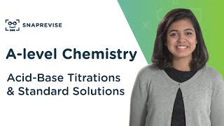 AcidBase Titrations amp Standard Solutions  Alevel Chemistry  OCR AQA Edexcel [upl. by Ahseenal201]