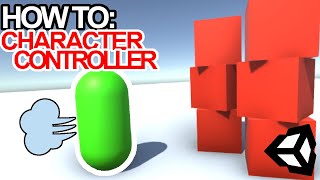 How to Create Player Movement in UNITY Rigidbody amp Character Controller [upl. by Einej]