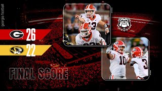 Georgia Bulldogs Football Vs Missouri Tigers FULL GAME  October 1 2022 [upl. by Carlotta]