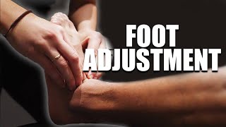 Chiropractic Foot Adjustment [upl. by Mcmillan]