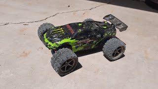 Traxxas 116 E Revo VXL Running On 3S [upl. by Ardisi697]