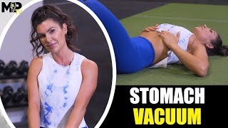 How To Do A Stomach Vacuum  Train Your Transverse Abdominis [upl. by Dionisio956]