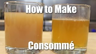 How To Make Consomme [upl. by Accebber995]