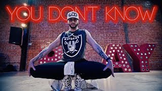 You Dont Know  702  Brian Friedman Choreography  Playground LA  RobFish [upl. by Relluf]