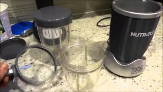 Nutribullet Blender Review And Demonstration Making A Smoothie [upl. by Ynnor]