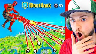 AIMBOT HACKER in Fortnite is INSANE CRAZY HACKS [upl. by Utter695]