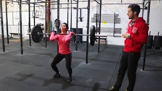 CrossFit Thruster Technique [upl. by Chelsey]