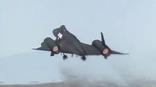 SR71 Takeoff at Edwards Air Force Base [upl. by Araccot]