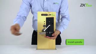 Smart Lock AL20B Installation Guide [upl. by Fidelity112]