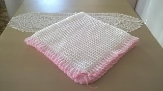 Manta para bebé en crochet o ganchillo [upl. by Darin]