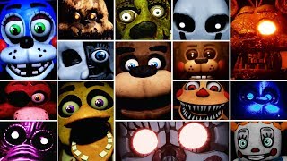 FNAF VR Help Wanted  All Jumpscares [upl. by Accebber]