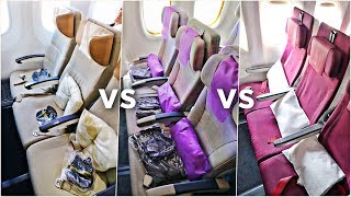 EMIRATES vs ETIHAD vs QATAR Economy Class  Which Airline Is Best  Economy Week [upl. by Debbee]