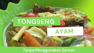 RESEP TONGSENG AYAM TANPA SANTAN [upl. by Eirret]